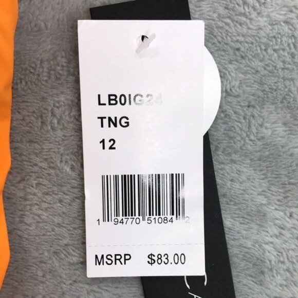 La Blanca Island Goddess One-Piece Swimsuit Tangerine Size 12 New - Picture 2 of 9